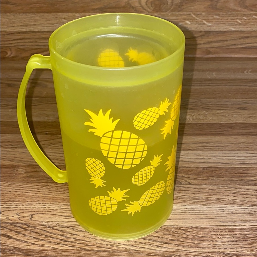 Yellow Pineapple Print Mug